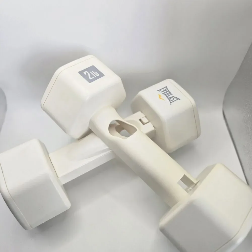 Everlast NINTENDO WII FIT 2 Lb Dumbbells New Open Box